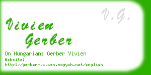 vivien gerber business card